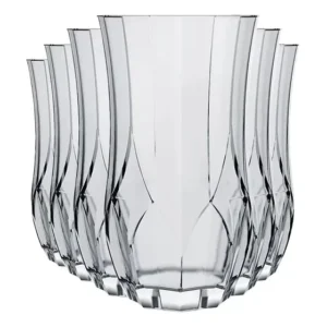 Conjunto Copo Opera Long Drink 360ml Luva Com 6 Unid. Cor Transparente