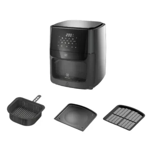 Air Fryer Electrolux Eaf85 12l Digital Grafite 1.7kw Cinza 127v