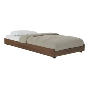 Cama Auxiliar Solteiro P/colchão 78cm Multimóveis Cr35091 Cor Imbuia