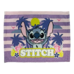 Toalha De Lancheira Aveludada 28x40cm Stitch Lepper