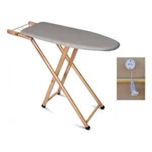 Mesa Tábua Passar Roupa Passadeira Extra Grande 100% Madeira Lisa