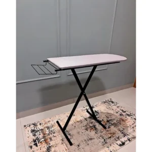 Tabua De Passar Roupa Tecido Térmico Anti-chama Extra Forte Preto Cinza-escuro