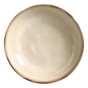 Conjunto com 6 Pratos Fundos Bio Raio Ø22,5cm 830ml Geométrico Porto Brasil