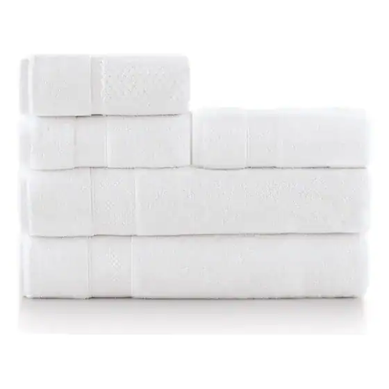 Toalha Banho Teka Profiline Hotel E Pousada Alto Gramatura Branco 670g/m² Fio Penteado 90x150cm