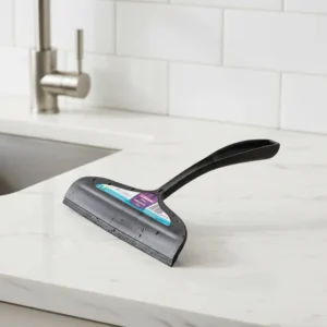 Rodo de Pia Preto Sanremo 14cm – Plástico Resistente com Borracha Termoplástica de Alta Durabilidade