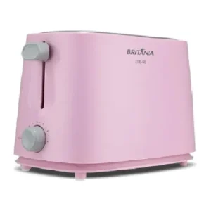 Torradeira Britânia Rosa 6 Níveis De Tostagem 750w 110/127v Rosa