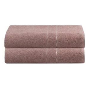 Kit 2 Toalhas De Rosto Galaxy Camesa 45x80cm Algodão 400g/m² Cor Rosa