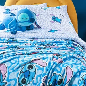 Cobertor Manta Soft Solteiro Stitch Infantil Estampado