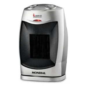 Aquecedor Elétrico Mondial A-05 Termo Cerâmico 1.5kw 220v Cinza 220v