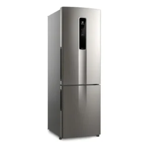 Geladeira Electrolux Frost Free Inverter 400L Efficient AutoSense e Rapid Freeze Inverse Inox Look (IB6S) Bivolt
