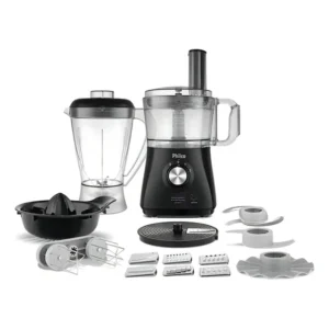 Multiprocessador C/batedeira 12 Em 1 Turbo 1000w Philco cor preto Bom (Recondicionado)
