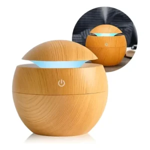 Umidificador E Purificador De Ar Ambiente Luatek Cor Marrom Marrom-claro