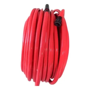 Manqueira 30 Metros Jardim Água Alta Pressão Reforçada Forte Mangueira Silicone F|ex Reforçada Laranja