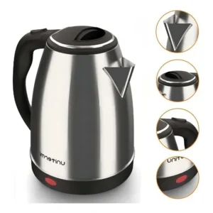Chaleira Eletrica Atacama 1,8l Prateado 127 v Unitermi 1200 W