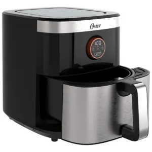 Fritadeira Sem Óleo 2 Em 1 Black Inox 4,8l Oster 127v Preto 127v