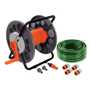 Mangueira 20m Com Enrolador/kit Irrigação 9 Peças Tramontina
