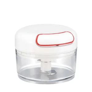 Processador Manual Relet Triturador de Alimentos 200ml Plástico Branco