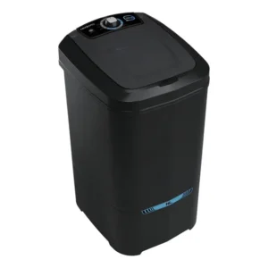 Tanquinho De Lavar Roupa 16kg Newmaq Semiautomático com 9 Programas de Lavagem Preto 220V