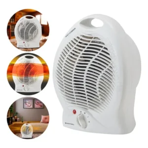 Aquecedor Portatil Eletrico Potencia 2000w Função Ventila Cor Branco2