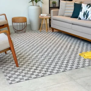 Tapete Sala 3x2,5 Antiderrapante Escritório Casa Quarto Luxo