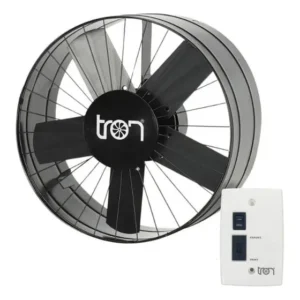 Exaustor Ventilador Industrial Comercial Tron Modelo 51.03-0022 400mm 40cm 140w Grafite