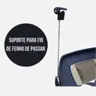 Mesa Para Passar Roupas Grande Dobrável Para Hotel Com Rodas - Imagem 4