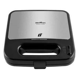 Sanduicheira E Grill Britânia Bgr20 Chapas Antiaderentes 150 Cor Preto