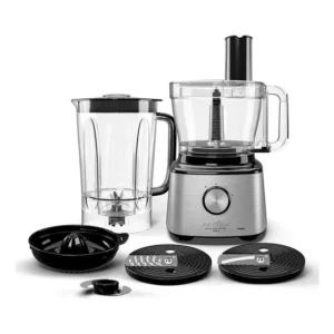 Multiprocessador Britania 5 Em 1 Aço Inox 2 Velocidade 1300w - Cinza