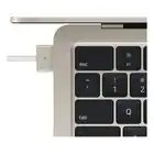 PRODUTO INDISPONÍVEL Apple MacBook Air M2 (2022) MLY03LL/A Starlight 13.6" 2560 px x 1664 px disco Híbrido 256 GB Apple M2 8GB de Ram - Imagem 2