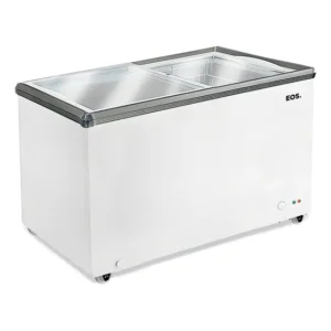 Freezer Expositor Horizontal Eos 230l Dupla Ação Eeh300 Cor Branco