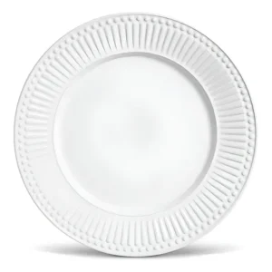 Porto Brasil Cerâmica Pratos Rasos Branco Cerâmica ø26cm Kit 6