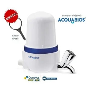 Filtro Com Torneira Acquabios Carbon Block 5 Polegadas