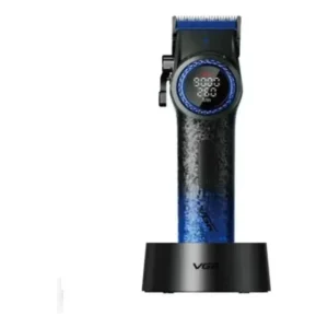 Maquina De Cortar Cabelo Profissional Vgr V001 Azul