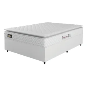 Cama Box Casal Queen Colchão Espuma D33 New Millenium Hellen