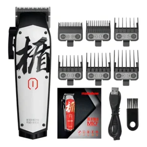 Maquina Madeshow De Cortar Cabelo Sem Fio M10 Plus Profissional