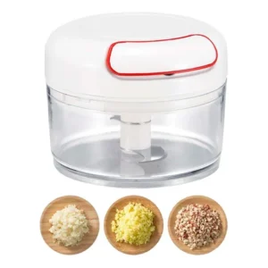 Mini Processador Alho E Triturador Alimentos Manual Mult Uso