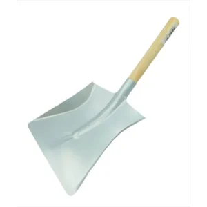 Pá de Lixo de Mão Metal Madeira 40cm Viel