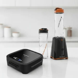 Kit Cadence: Grill Sanduicheira Elétrica Preto 127v + Mini Liquidificador 2 Jarras Preto 127v