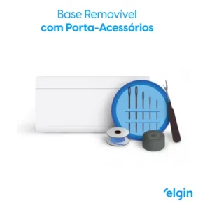 Máquina Costura Doméstica Elgin Overlock 2000 Portátil