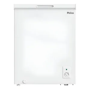 Freezer Horizontal Philco 143l Porta Com Rodízio Branco 220v