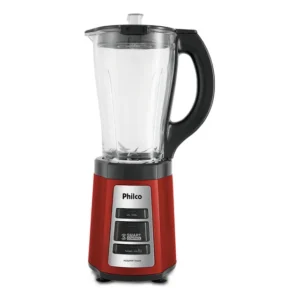 Liquidificador Philco Smart Control Plq2000 600w Cor Vermelho
