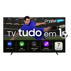 Samsung Smart Tv 85 Crystal Uhd 4k U8100f 2025, Xbox Cloud Gaming, Canais Gratuitos, Alexa