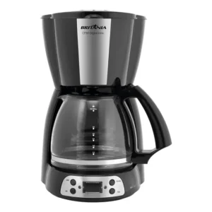 Cafeteira Britânia Cp38 Digital Inox Cor Preto