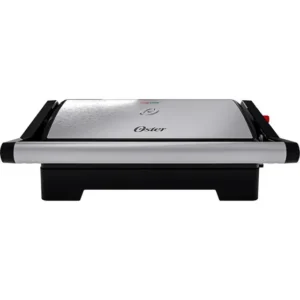 Sanduicheira Mini Grill Elétrico Oster Inox 2 em 1 OGLR230 1000w