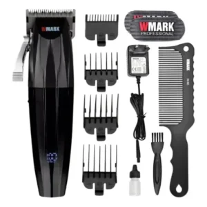 Máquina de Cortar Cabelo Sem Fio Wmark NG-222 Preto Profissional