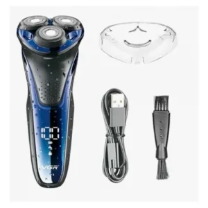 Barbeador VGR Salon Shaver V-306 preto