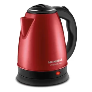 Chaleira Elétrica Pratic Mondial Vermelho/inox 1500w Ce-06-r Cor Vermelho