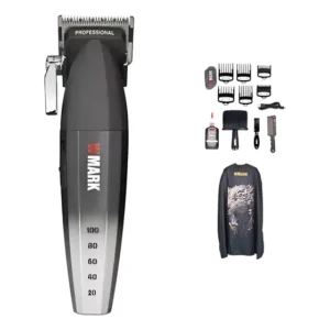 Maquina De Cortar Cabelo Wmark Ng 2038 Display Led 9000rpm