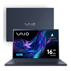 Notebook Vaio Fe16 Intel Core I3 13ª Gen Linux 8gb 512gb Ssd Wi-fi 6 Tela 16" Ips Wuxga Antirreflexo - Cinza Grafite - Vjfe62f11x-b0111h - Memória Expansível Até 64gb
