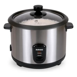 Panela De Arroz Elétrica Itatiaia 10 Xícaras 1,8l 220v 700w Prateado 220v